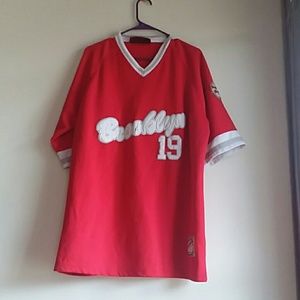 Indigo Gold Brooklyn throwback jersey